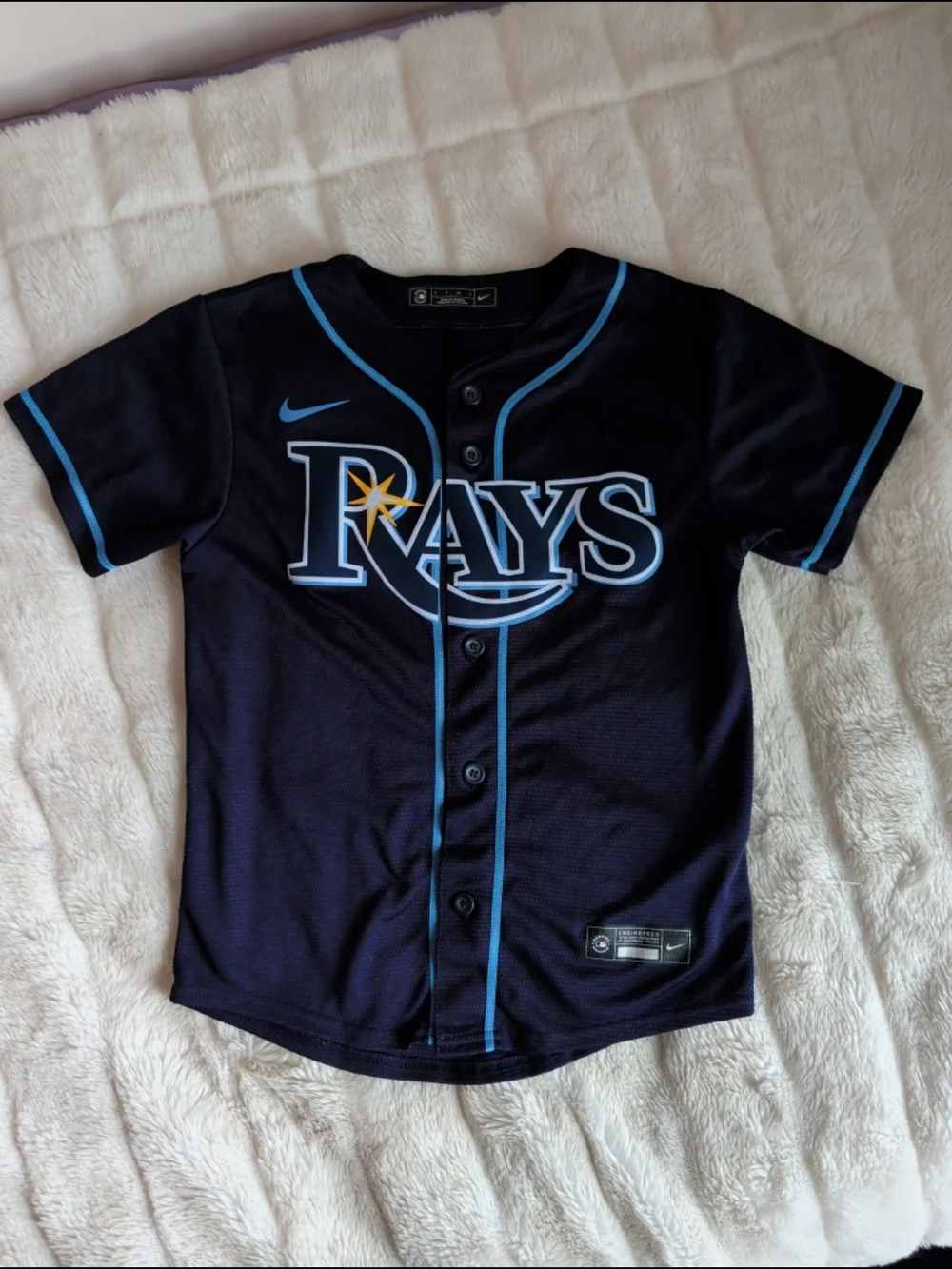 Tampa Bay Rays Nike Jersey Youth Small (8)